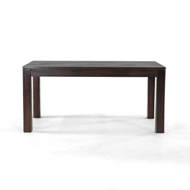 Montauk Pine Solid Wood Dining Table, Barnwood