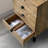 Dahmen 17.7"W Reclaimed Wood bedside tables,Rustic Reclaimed Wood End Table(Set of 2)-567172374