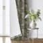 Dolce  Spring Green Cotton Rod Pocket Drapery Panel Set of 2-1853889801-1853889799