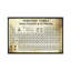 Periodic Table Of Elements, Light - Print on Canvas-359057014-359057010