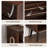 Tomoye Farmhouse Shoe Cabinet with 4 Drawers-1193631751