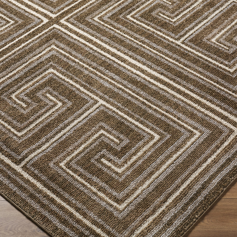 Geometric Area Rug, Rectangle 160 x 213 cm