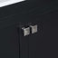 Meuble-lavabo noir 30 po avec lavabo simple-367996452