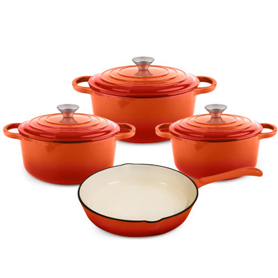 7 - Piece Cast Iron Cookware Set