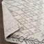 Esben Hand Knotted Wool Ivory/Brown Area Rug-711319978