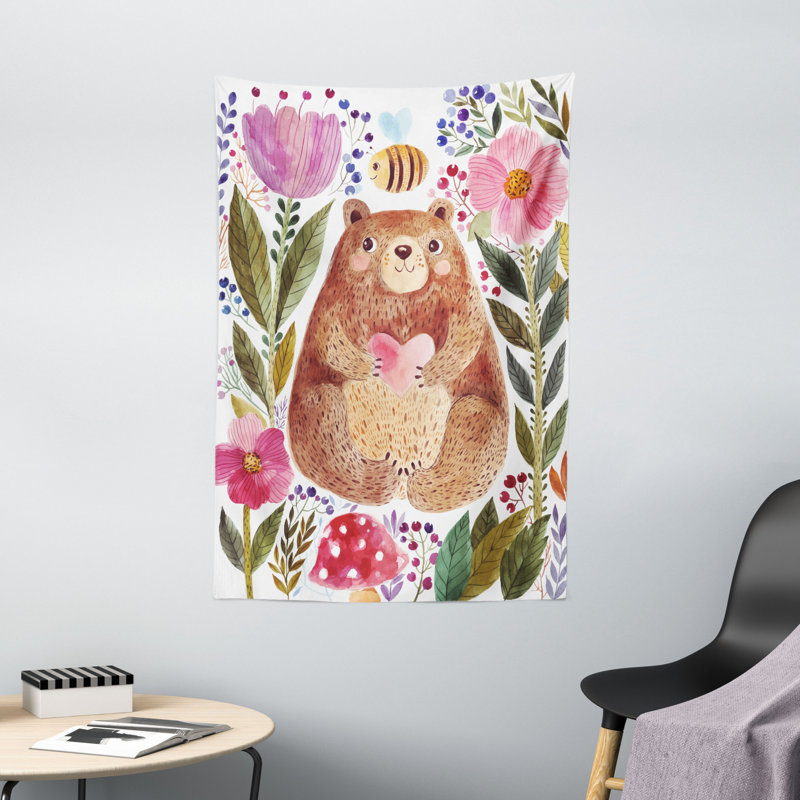 Tapisserie en polyester moderne, H 60 po x l 40 po