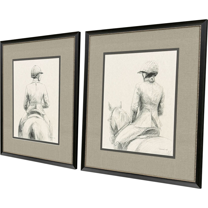 «English Rider», art encadré