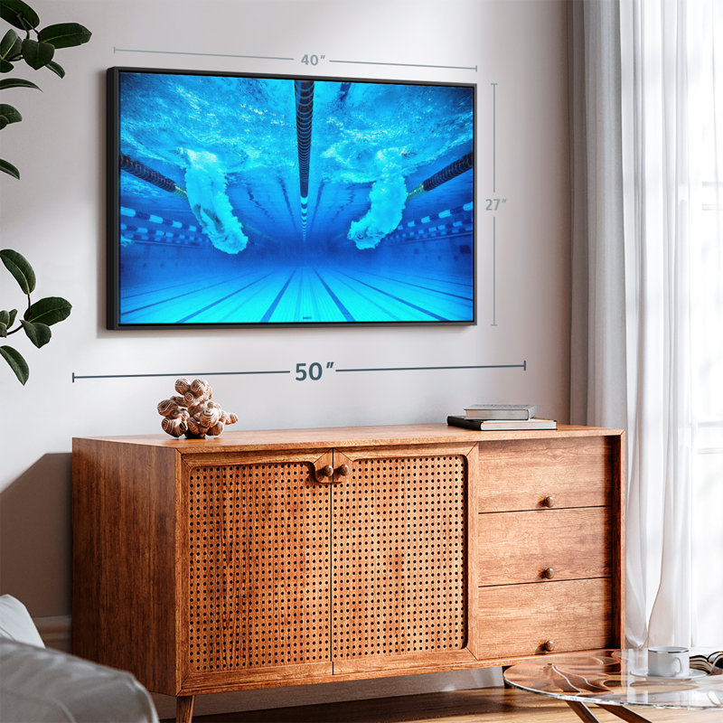 " Swimming Contest Wall Art ", 27" H x 40" W