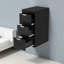 Wall Mounted Floating Side Cabinet With Drawers, Multifunctional Storage For Bathroom And Living Room-1438362320