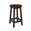  Tabouret de bar rond à hauteur de comptoir. Brun Tudor-361802691-361802701
