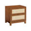 Table de chevet en bois d'hévéa Jodie