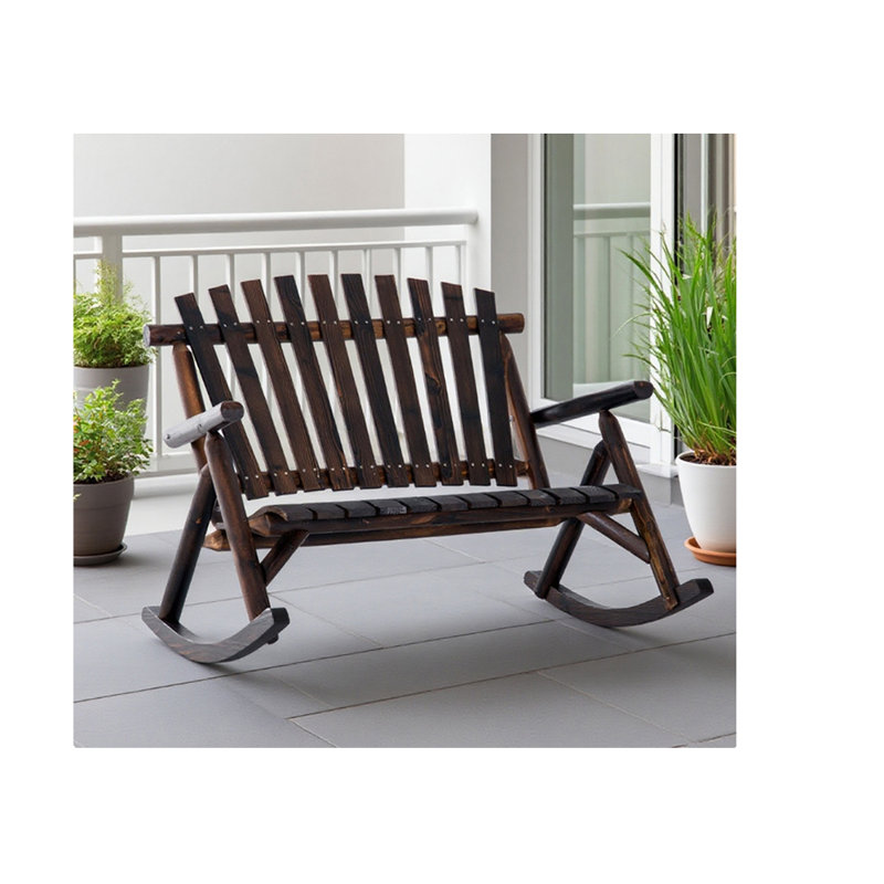 Chaise berçante Adirondack