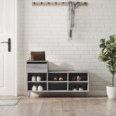 6 Pair Shoe Storage Cabinet