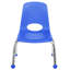 Chaise empilable 12 pouces avec patins à billes, 96 pièces / palette -116183651-128757083-128757087