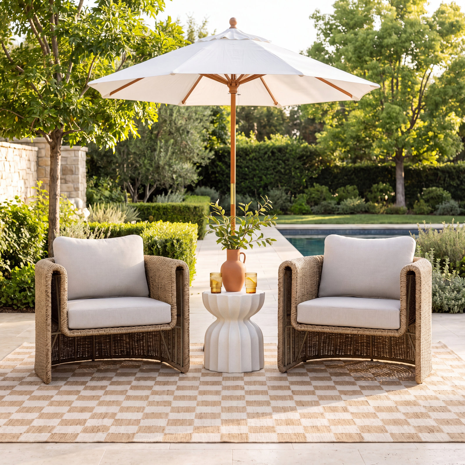 Lenore Patio Lounge Chair