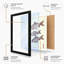 Three Goldfish Study Japandi 1 Piece Single Picture Frame Wall Art-136634684-136634685