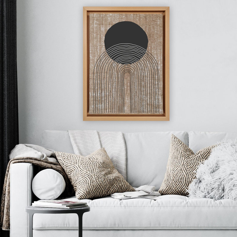 Peinture décorative sur toile, H 26 po x l 18,1 po, Bois