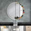 Huldar Glass Flat Wall Mirror