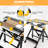 Breelee 75cm Rectangular Adjustable Folding Table