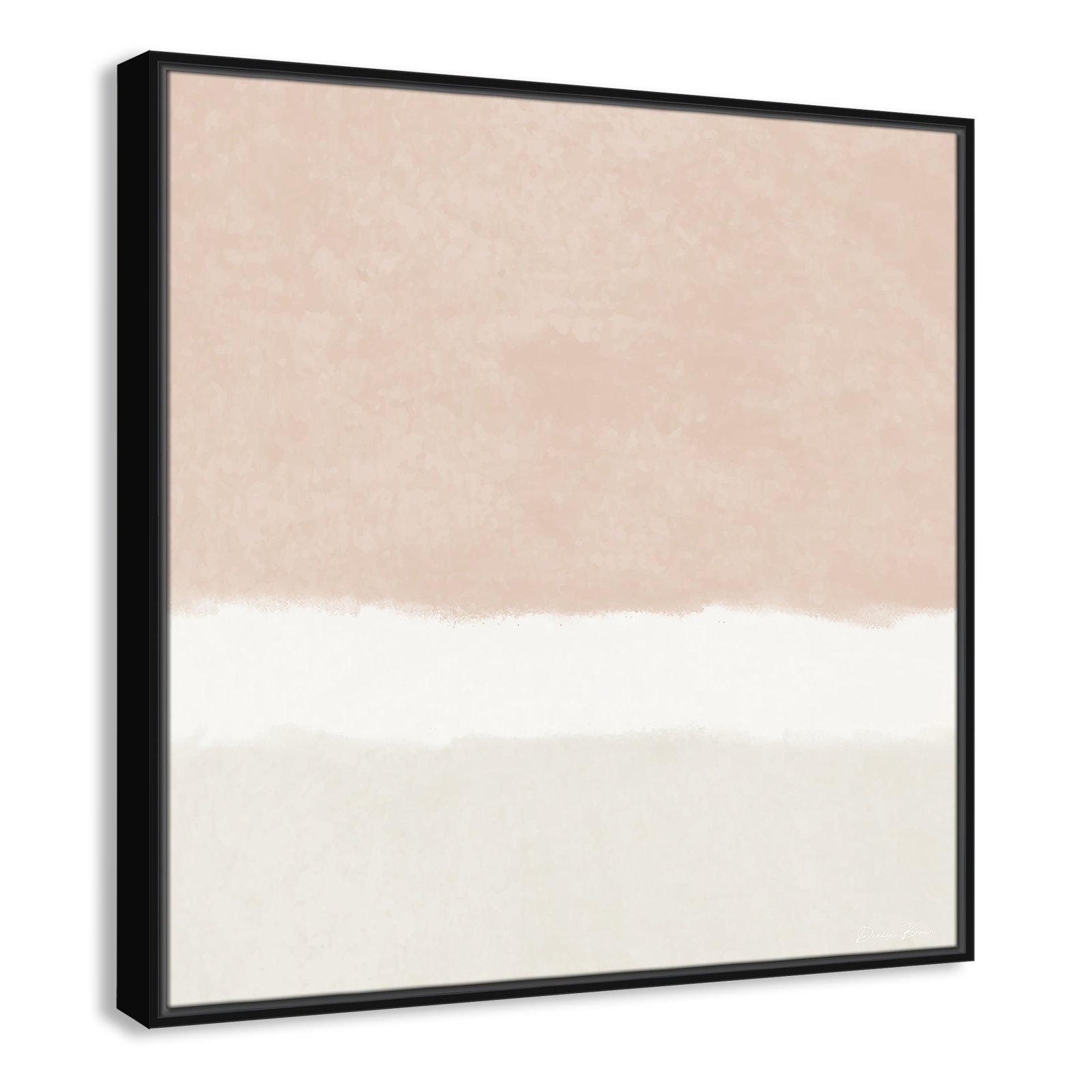 Willadeene "Slate 2" Print, Black Framed, 31.5" H x 31.5" W