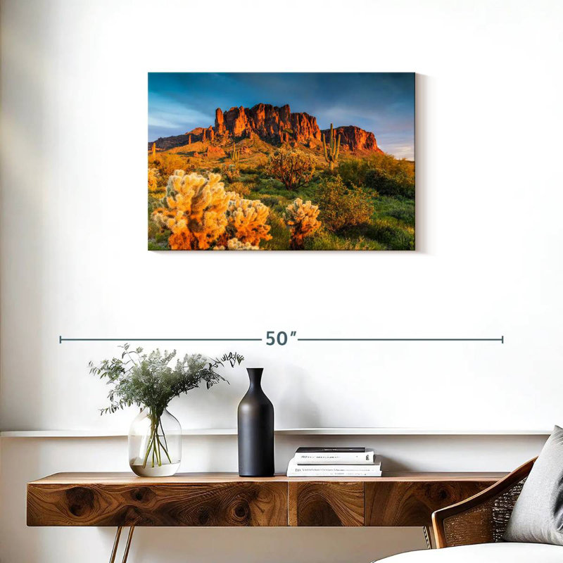 Alvord Superstition Mountains, Phoenix, Arizona, États-Unis, H 20 po x l 30 po