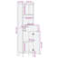 Solid Wood Bathroom Cabinet-1669589127