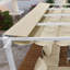 Pergola en aluminium mauve avec auvent 10 pi x 13 pi-111609201