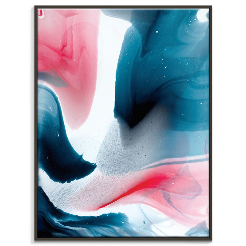 Chalie MacRae - Print on Canvas, 51cm H x 41cm W, Black