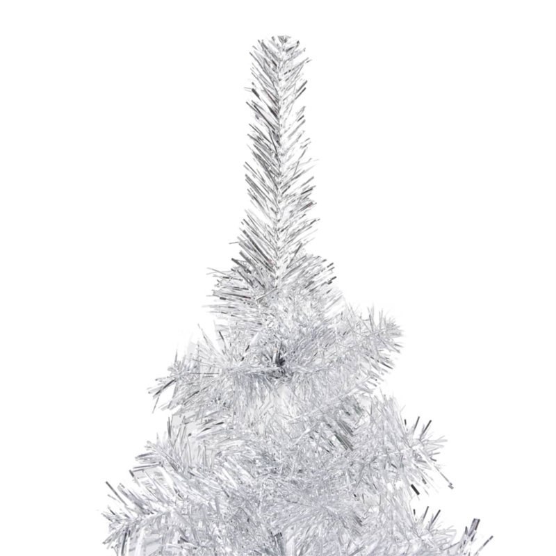 Arbre de Noël artificiel illuminé avec ensemble de décoration de fête en PVC