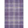 Premium Machine Washable Prisco Purple Rug