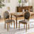Solid Wood Frame PU Leather Dining Chair-966696964