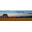 Sundown On The Farm by Don Schwartz - Wrapped Canvas Panoramic Print-1874187558