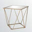 Table de bout à miroir Elegant Ash