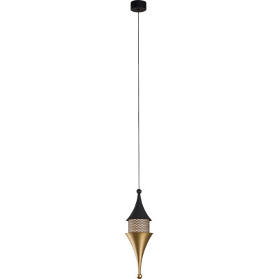 Luminaire suspendu à DEL 1 lumière Cataneo