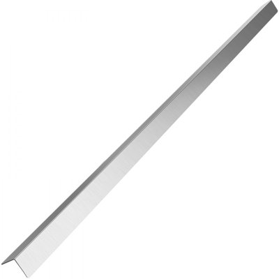 Pare-étincelles en acier inoxydable 48 po. Ensemble de 10 cornières en acier inoxydable 20 Ga 304 avec angle de 90 degrés pour la protection et la décoration murale.