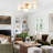 Miasophia Glass Semi Flush Mount-1534097512