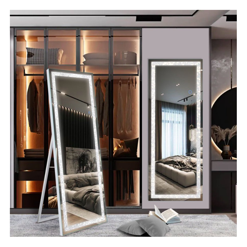 Modern LED Floor Mirror