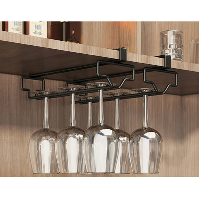 Support à verres à vin polyvalent et suspendu