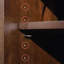 Armoire à chaussures coulissante de style américain