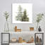 "Wooded Holiday Trees" par Katie pertiet, reproduction sur toile-2104260408