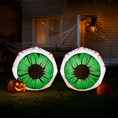 Ensemble de 2 décorations d'Halloween gonflables