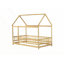 Lit en bois avec structure de toit House House-1017201613-1017201614