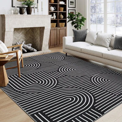 Machine Printed Area Rug