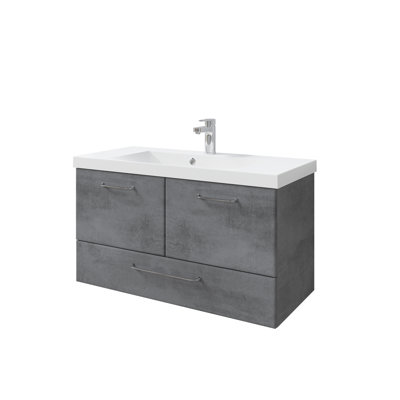 960mm Toilet & Basin Suite