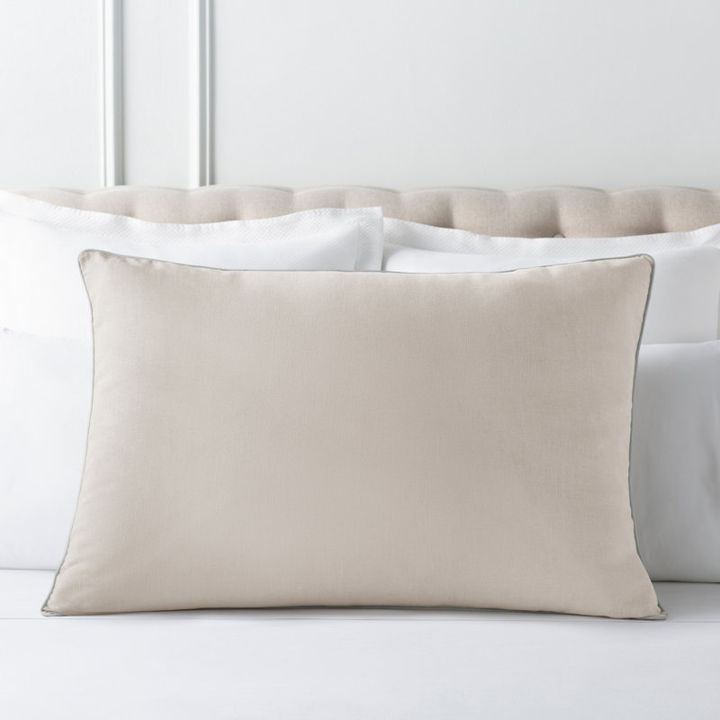 Mandalay Pillow Cover & Insert, White, 26" x 36"