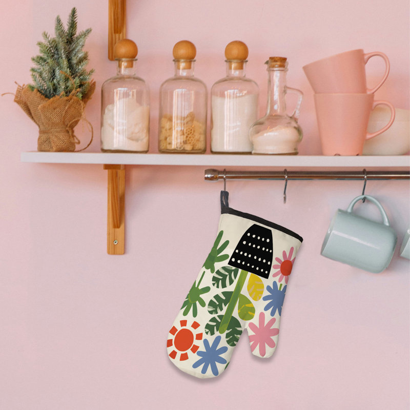 Flora Flow Oven Mitt Cotton Twill