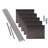 FASÄDE Rib Decorative Vinyl Backsplash 15 sq ft Kit-49363826