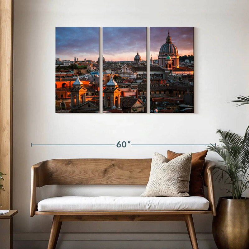 Sireci Rome Twilight, 28" H x 45" W