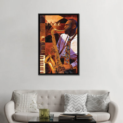 «Jazz Club», reproduction sur toile