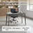 Cabral Desk - 48" Modern Writing Desk with Storage Drawer-407176502